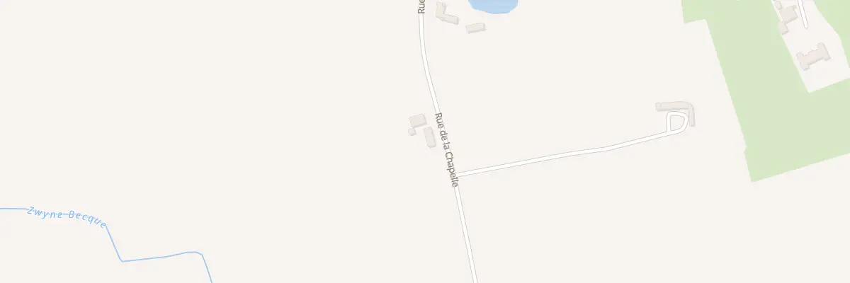 Plan du 2 Rue de la Chapelle à Rexpoëde