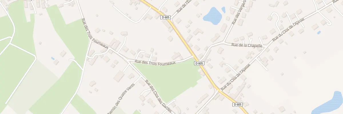 Plan du 4 Rue des Trois Fourneaux à Domérat