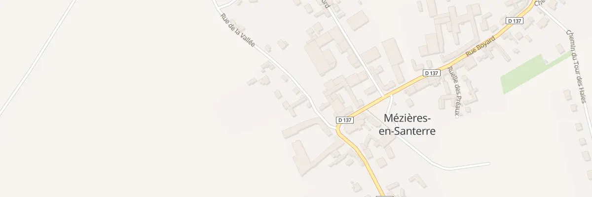 Plan du 5 Rue de la Vallée à Mézières-en-Santerre