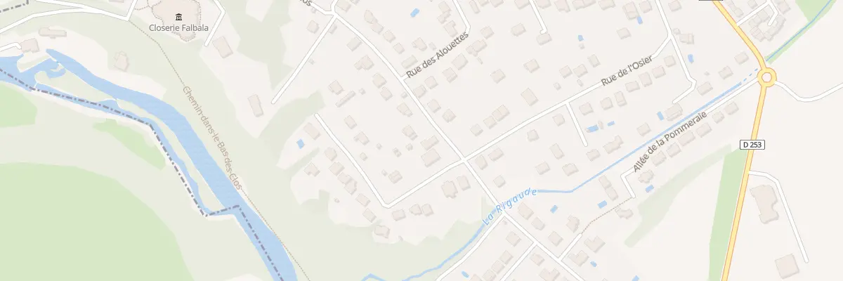 Plan du 28 Rue de la Chaussée de l’Etang à Périgny