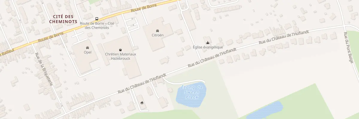 Plan du 27 Rue du Château de l’Hoflandt à Hazebrouck