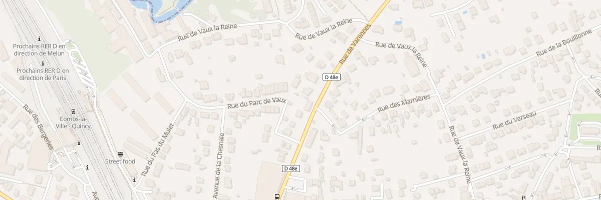 Plan du 90 Rue de Varennes à Combs-la-Ville