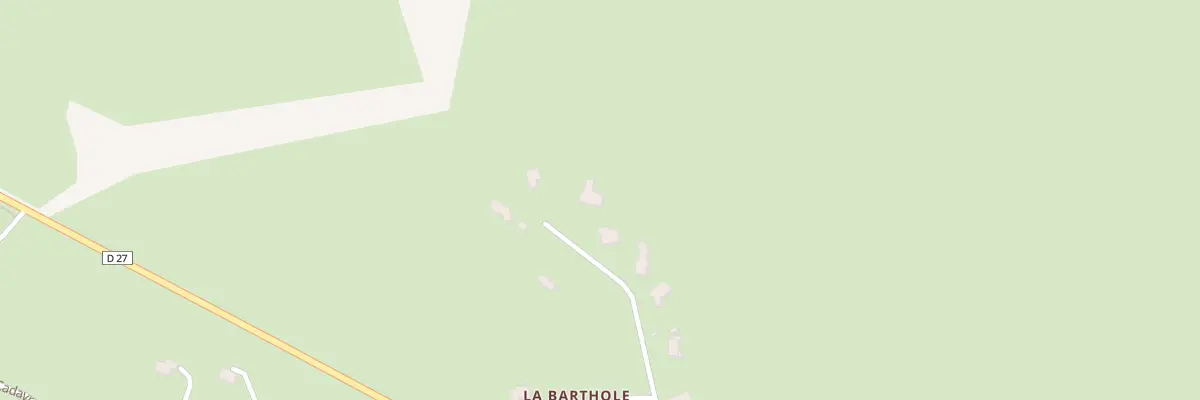 Plan du 6656 La Barthole à Salles-la-Source