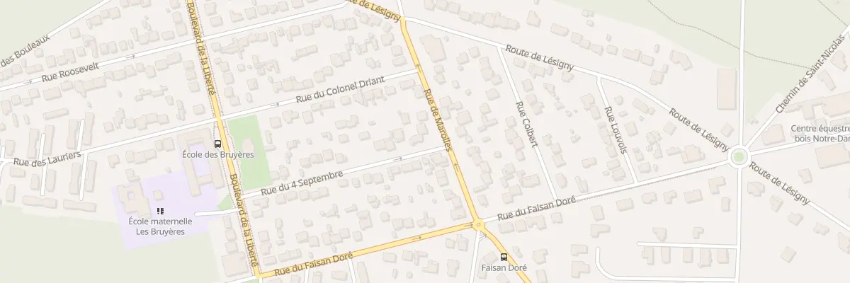 Plan du 20 Rte de Marolles à Sucy-en-Brie