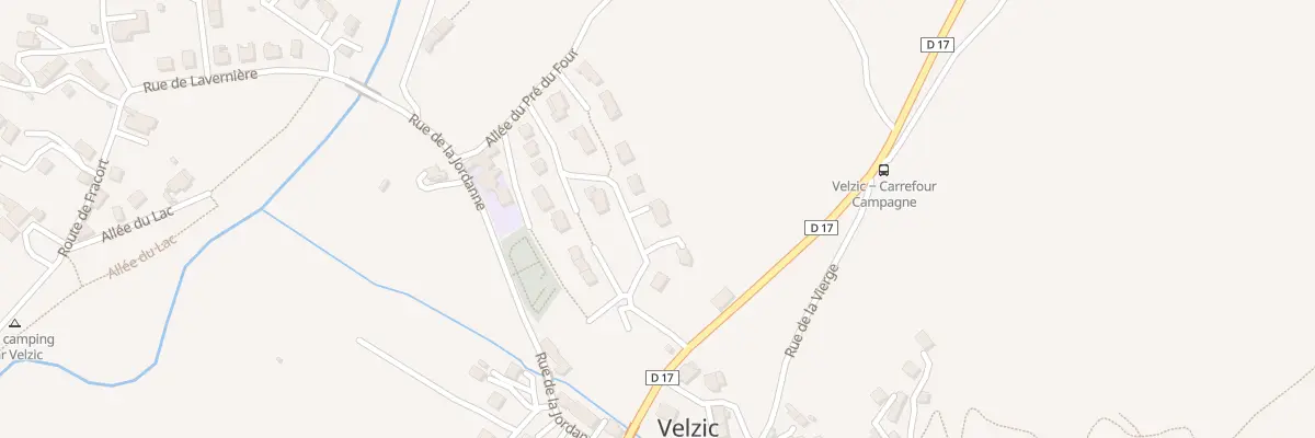 Plan du 12 Cité du Pré du Four à Velzic