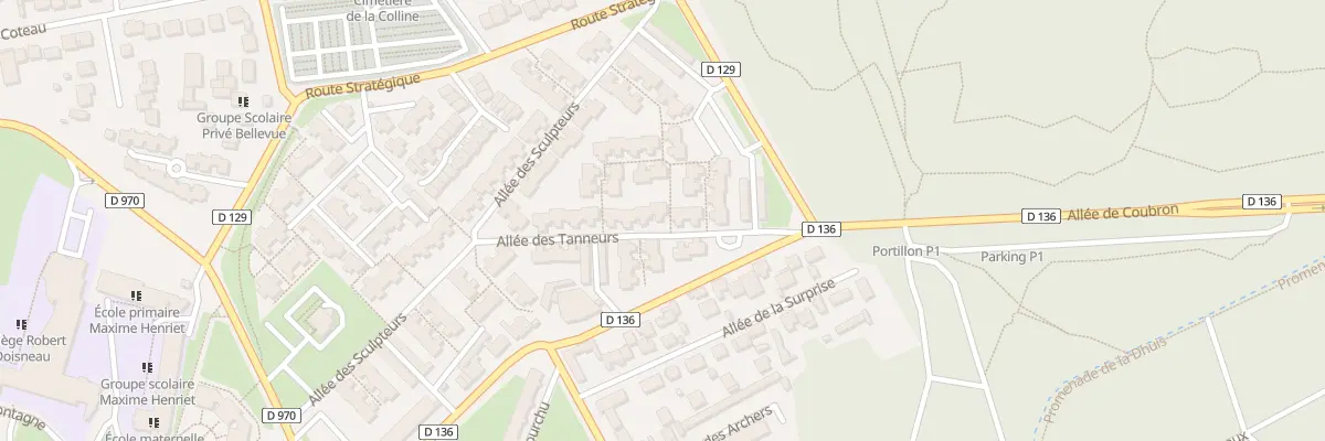 Plan du 12 All des Tanneurs à Clichy-sous-Bois