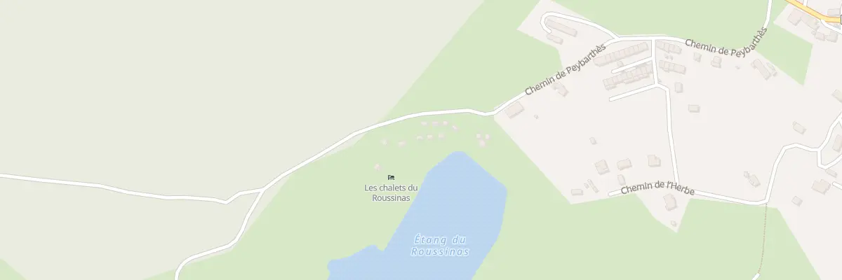 Plan du 555 Che de Peybarthès à Anglès