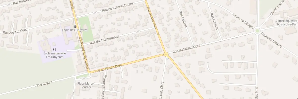 Plan du 31 Rue Faisan Dore à Sucy-en-Brie