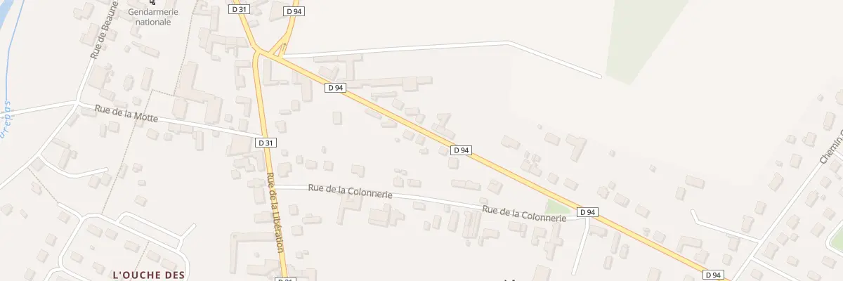 Plan du 12 Av de Montargis à Corbeilles
