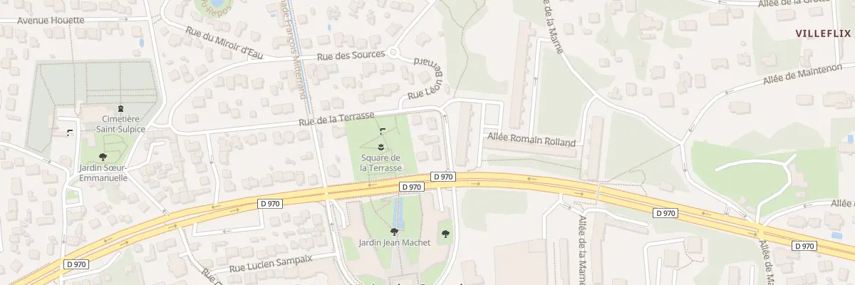 Plan du 11B Rue Léon Bernard à Noisy-le-Grand