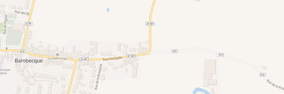 Plan du 6 Rue Principale à Bambecque