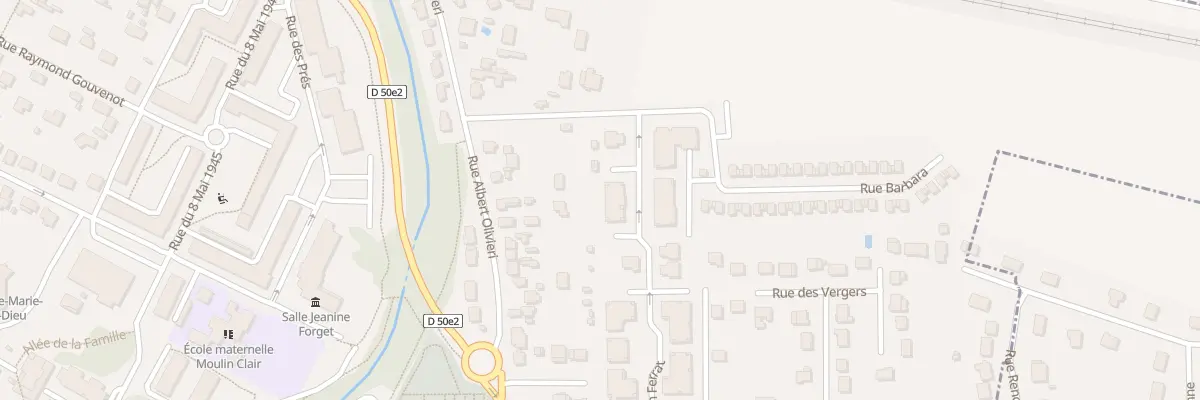 Plan du 11 Rue Jean Ferrat à Saint-Fargeau-Ponthierry