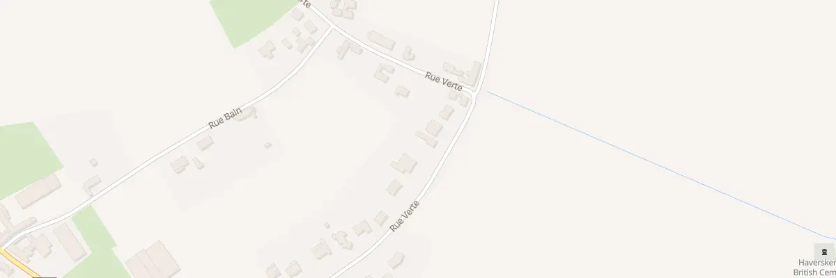 Plan du 401 Rue Verte à Haverskerque