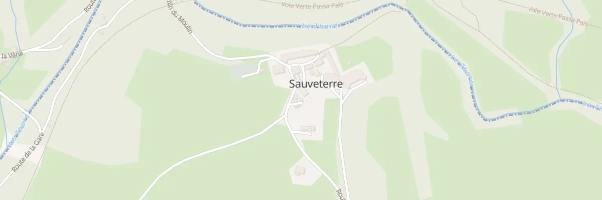 Plan du 288 Le Bourg à Sauveterre