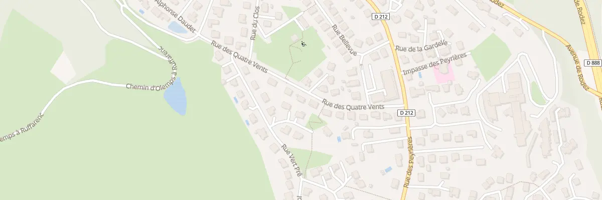 Plan du 15 Rue des Quatre Vents à Olemps