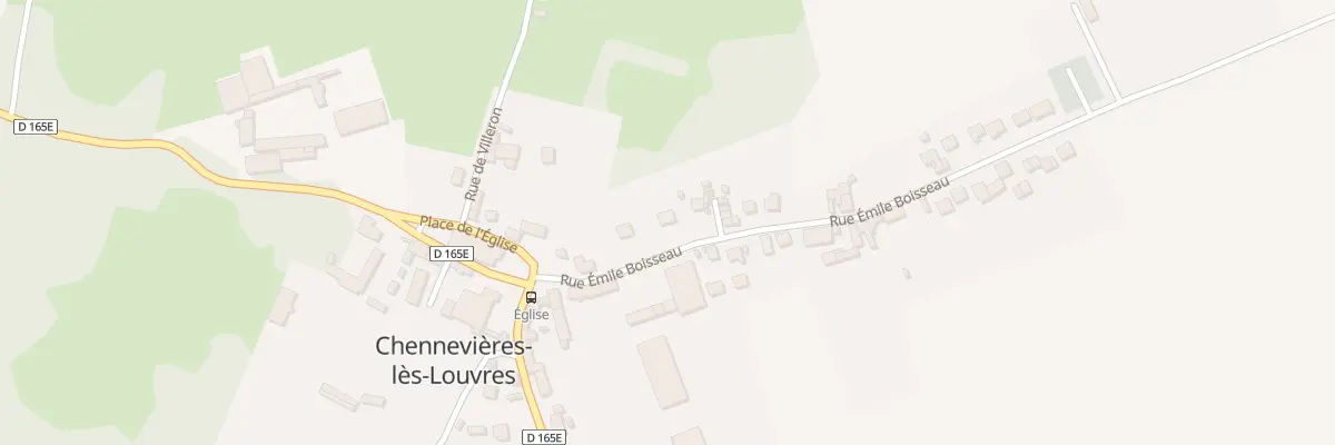Plan du 9 Rue Emile Boisseau à Chennevières-lès-Louvres