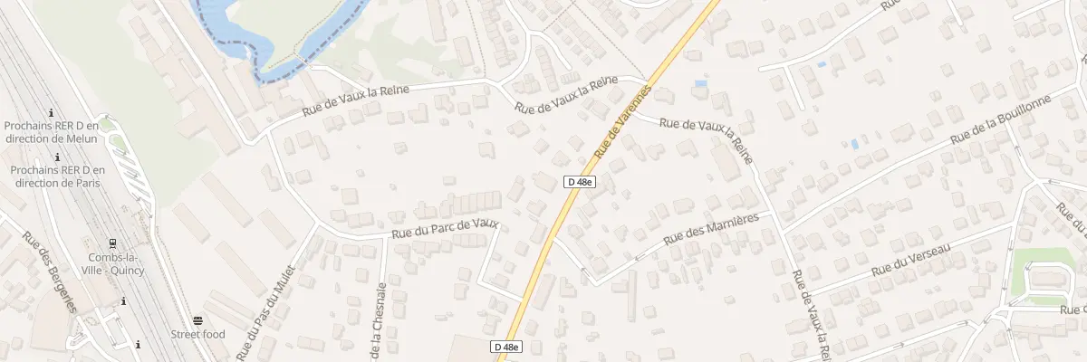 Plan du 84 Rue de Varennes à Combs-la-Ville