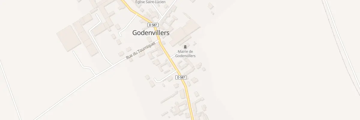 Plan du 35 Rue d’En Haut à Godenvillers