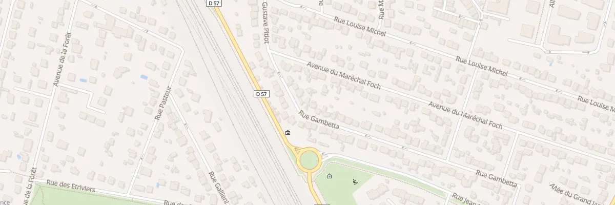 Plan du 9B Rue Gambetta à Combs-la-Ville