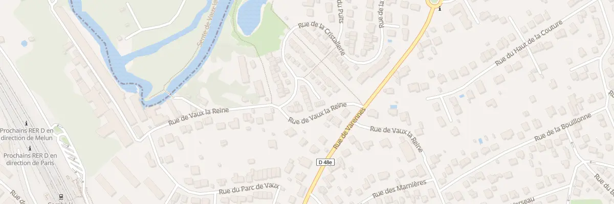 Plan du 107 Rue de la Cristallerie à Combs-la-Ville