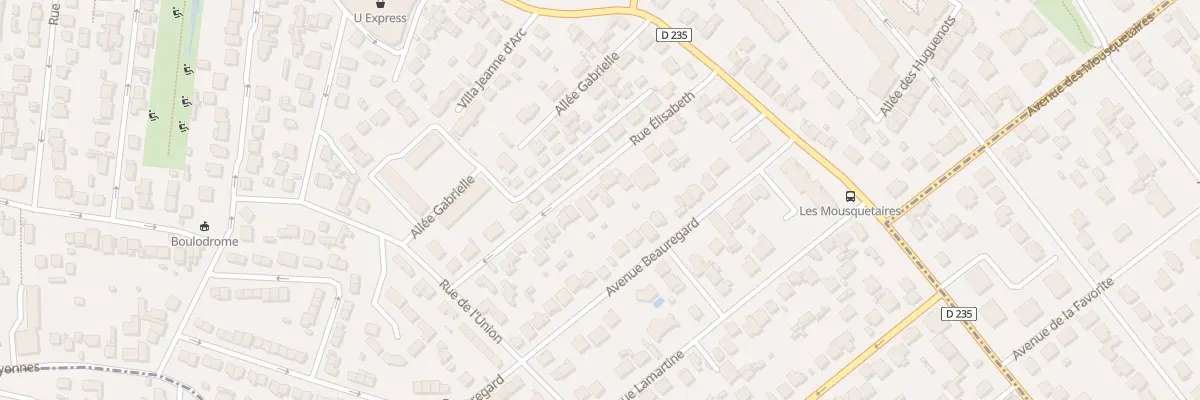 Plan du 17 Rue Élisabeth à Villiers-sur-Marne