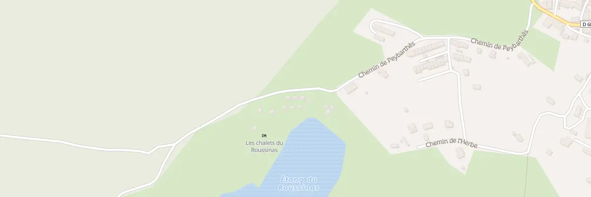 Plan du 545 Che de Peybarthès à Anglès