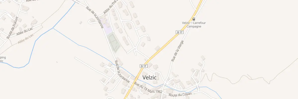 Plan du 9 Cité du Pré du Four à Velzic
