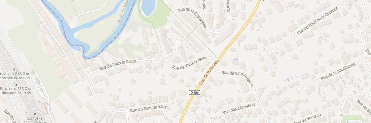 Plan du 103 Rue de la Cristallerie à Combs-la-Ville