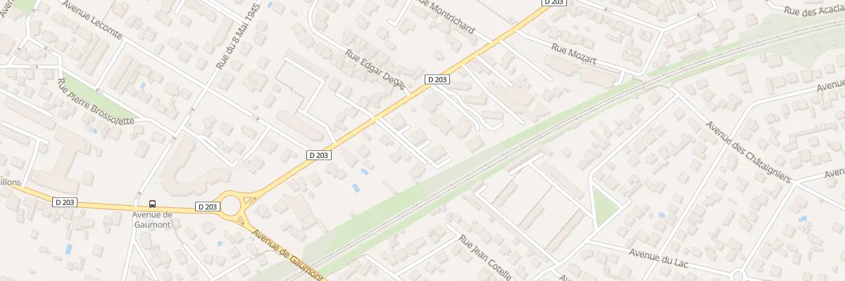 Plan du 162B Rue du Général de Gaulle à Villiers-sur-Marne