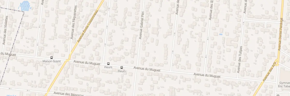 Plan du 81 Av Gabriel Péri à Montfermeil