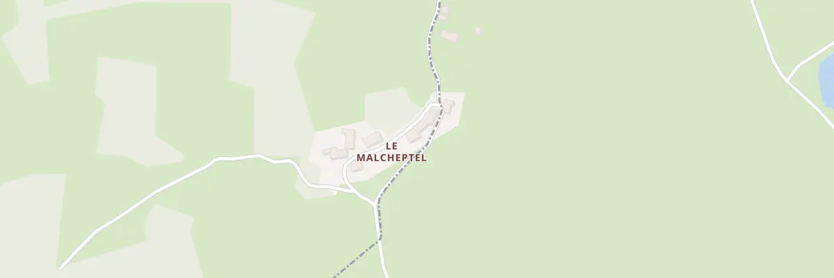 Plan du 5218 Le Malcheptel à Mérinchal