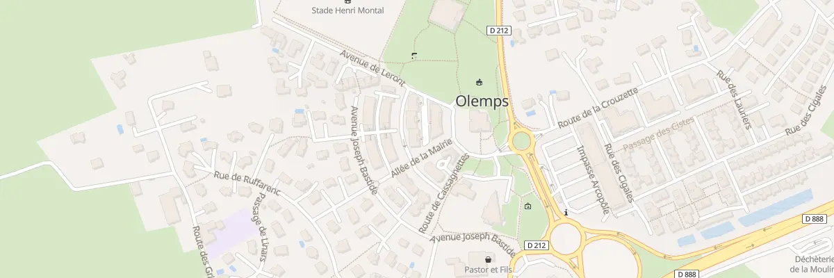 Plan du 1C Rue du Manoir à Olemps