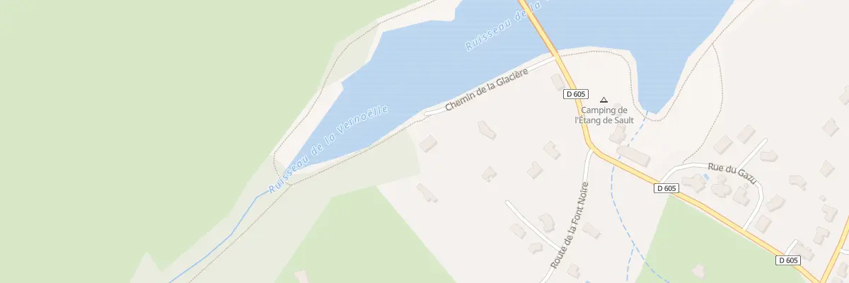 Plan du 5 Che de la Glaciere à Prémilhat