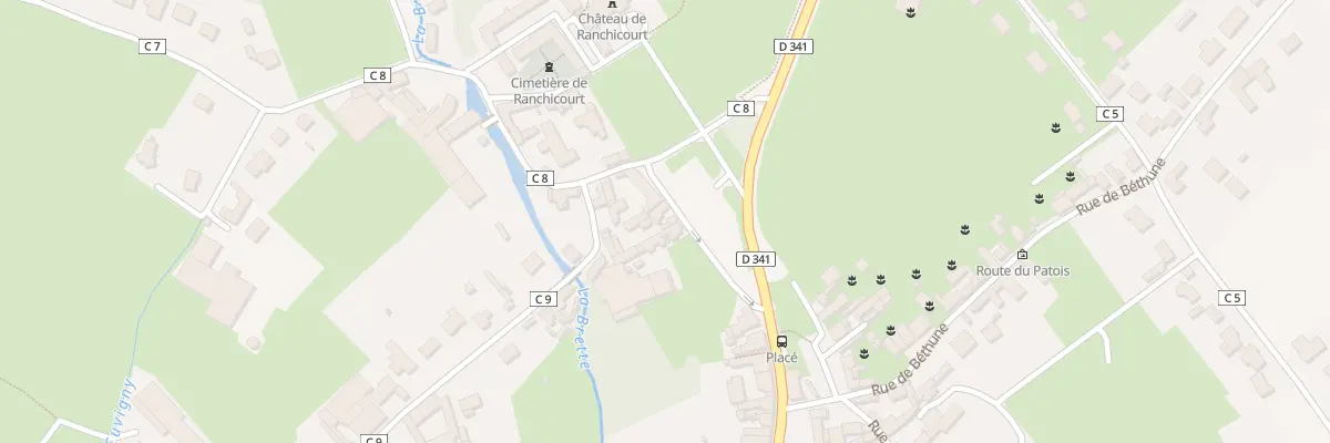Plan du 2 Rue de la Fusion à Rebreuve-Ranchicourt