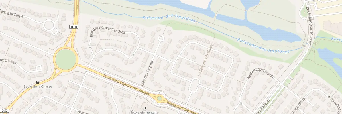 Plan du 13 Rue du Geai des Chênes à Lieusaint