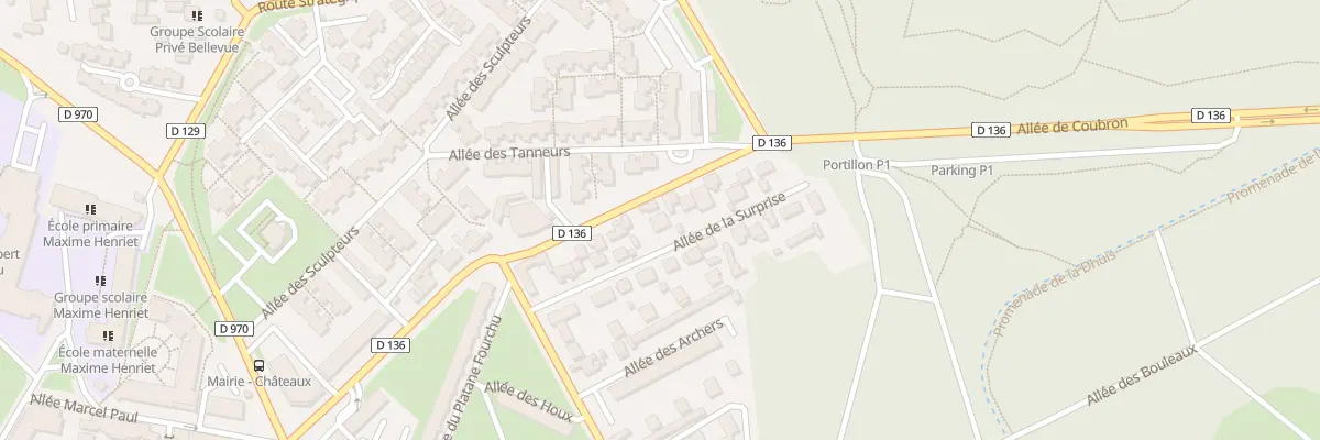 Plan du 10 All de Coubron à Clichy-sous-Bois