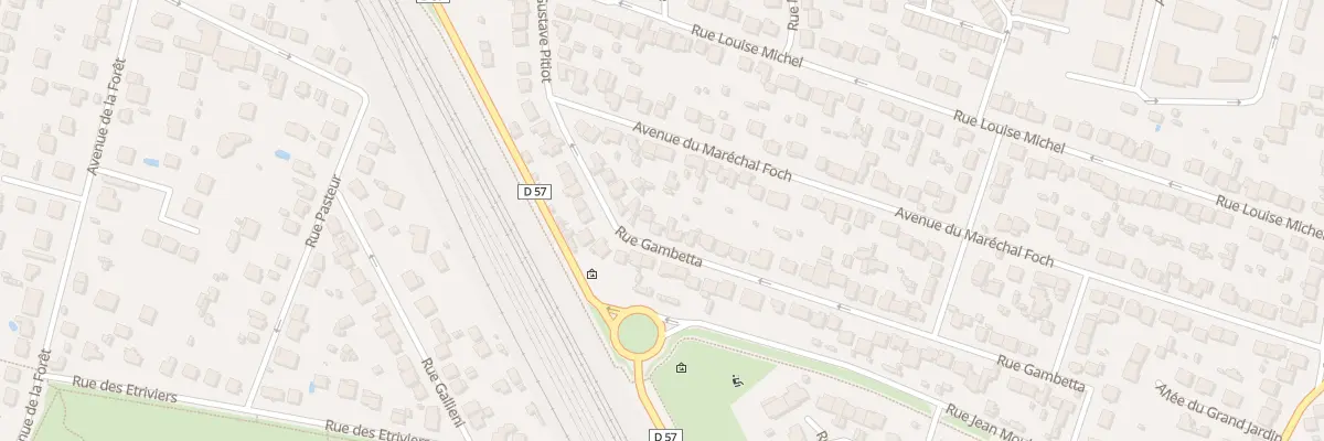 Plan du 13 Rue Gambetta à Combs-la-Ville