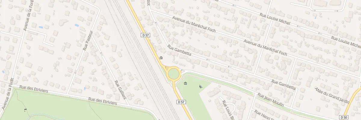 Plan du 30 Rue Gambetta à Combs-la-Ville