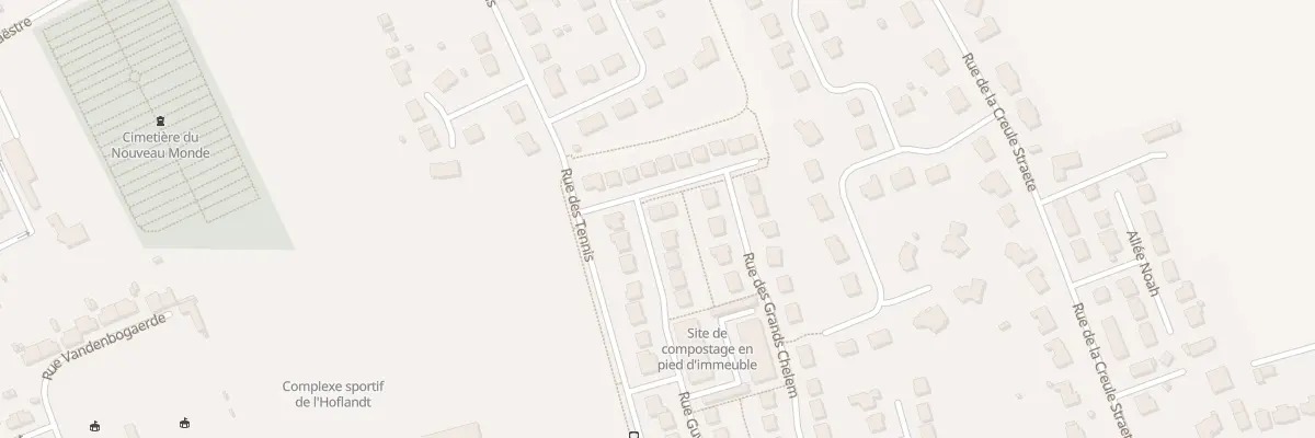 Plan du 2 Rue des Grands Chelem à Hazebrouck