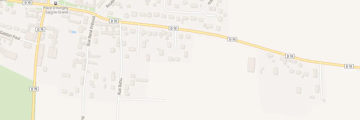Plan du 64 Rue René Seguin à Sacy-le-Grand