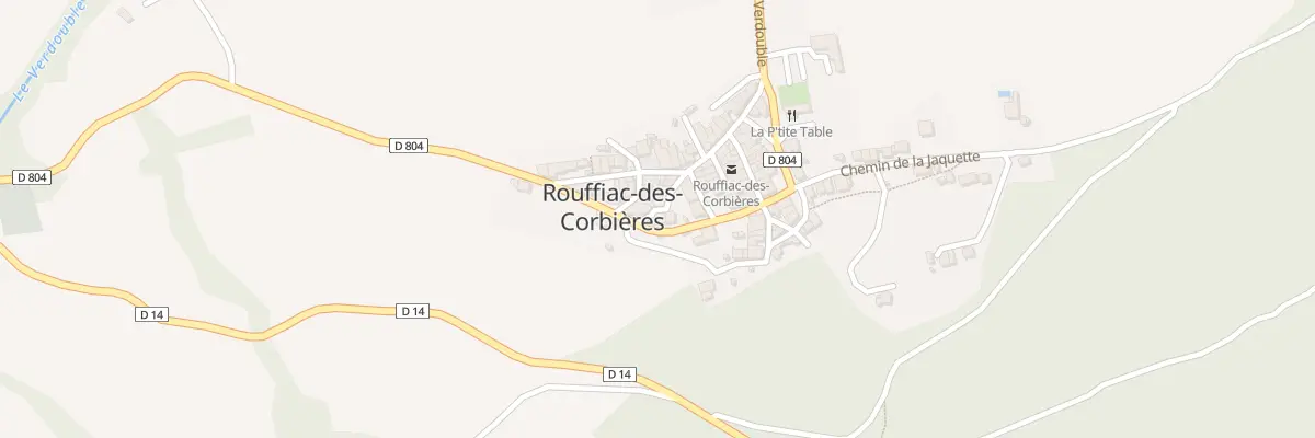 Plan du 3 Av St Felix à Rouffiac-des-Corbières