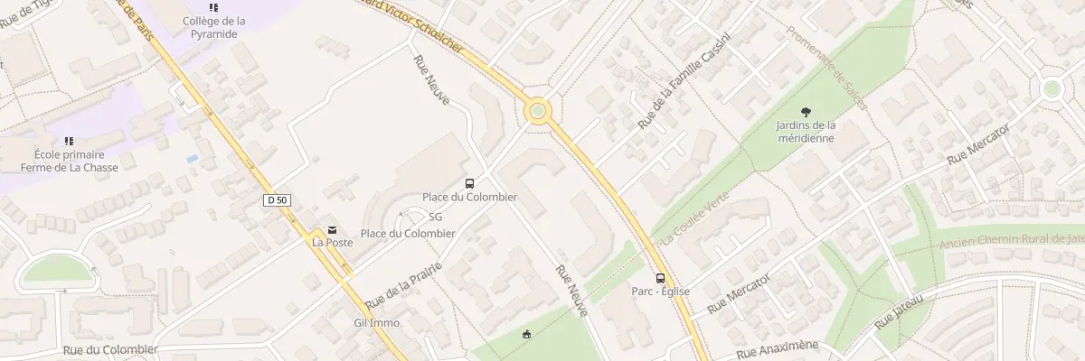 Plan du 14 Rue Neuve à Lieusaint