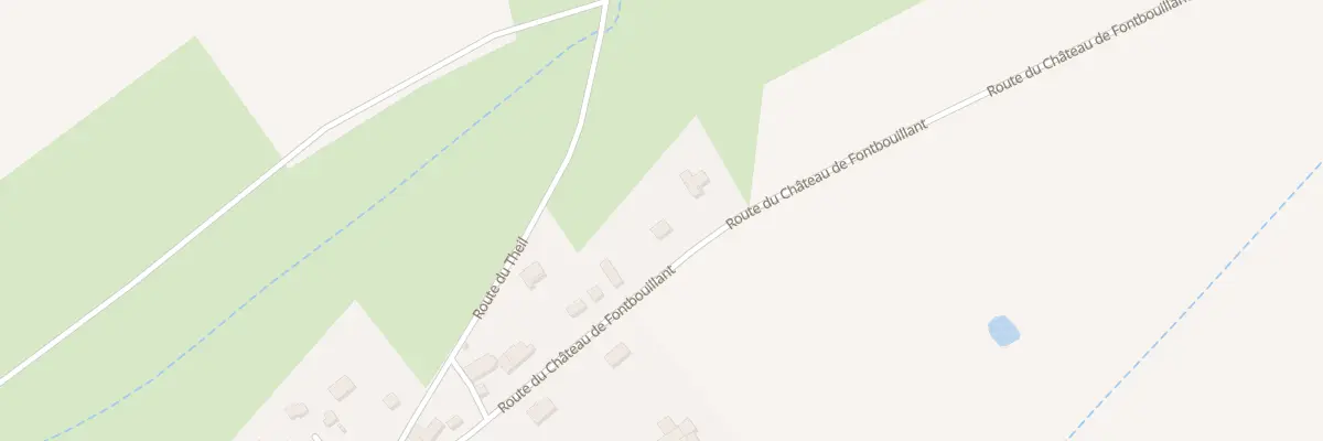 Plan du 19 Rte du Chat de Fontbouillant à Prémilhat