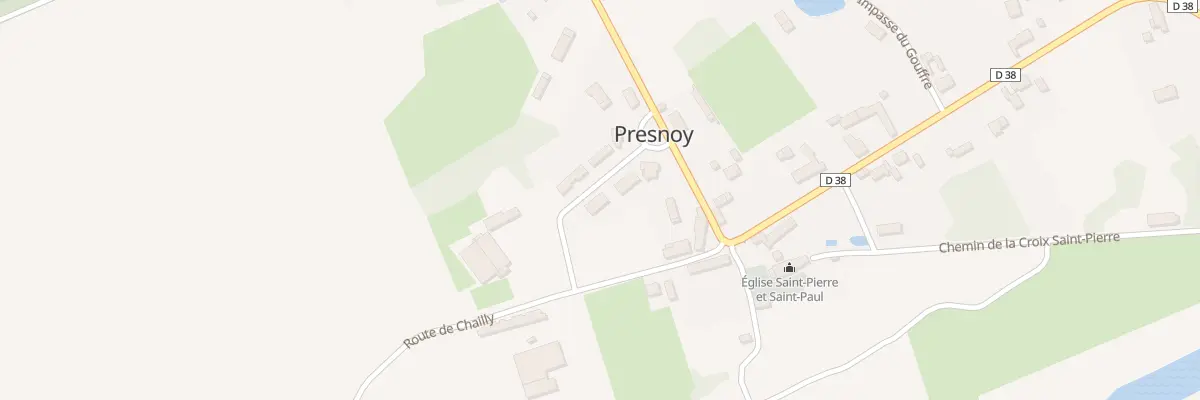 Plan du 5 Rue du Clos des Champs à Presnoy