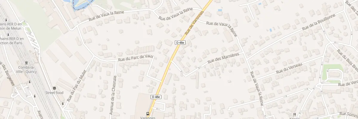 Plan du 85 Rue de Varennes à Combs-la-Ville