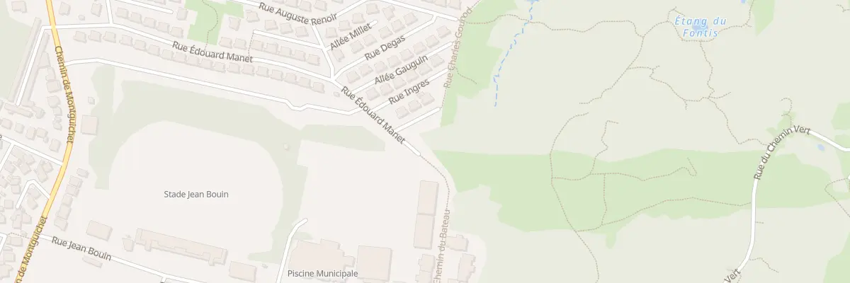 Plan du 9 Rue Degas à Gagny