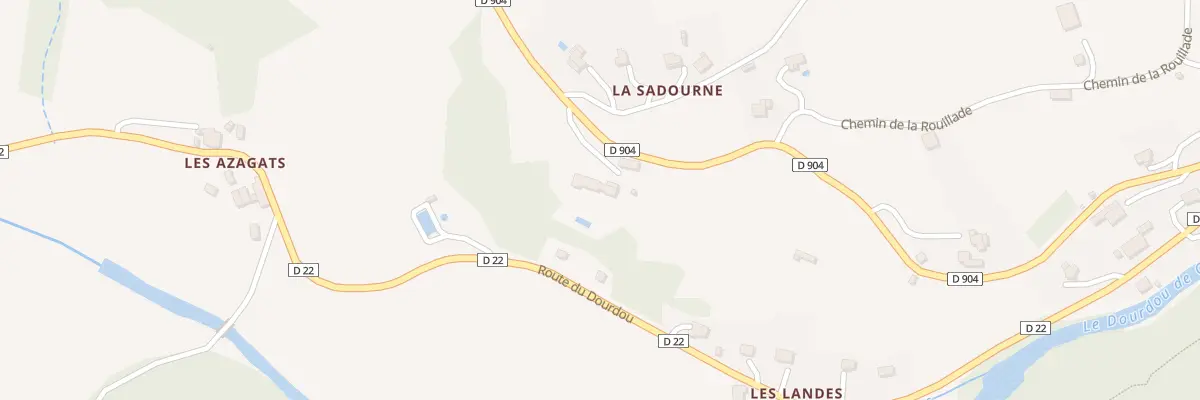 Plan du 5067 Les Landes à Mouret