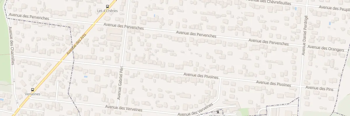Plan du 70 Av des Pivoines à Montfermeil