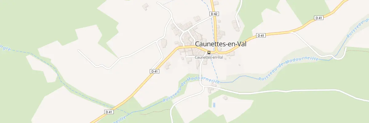 Plan du 32 Le Village à Caunettes-en-Val