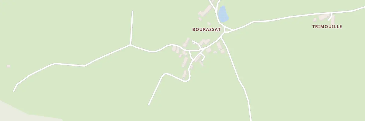 Plan du 26 Bourassat à Mazirat